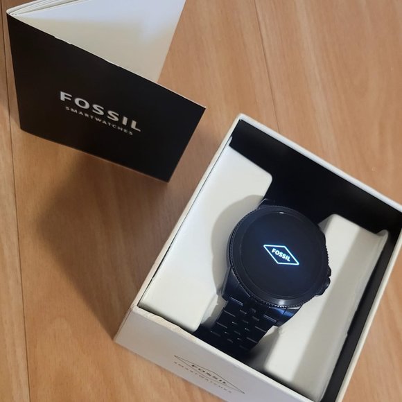 Fossil Gen 5E Smartwatch Black Stainless Steel - Picture 2 of 3